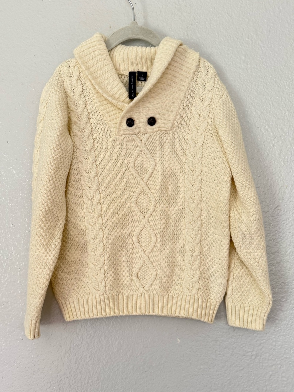 Janie and Jack Toddler Boy Knit Fall Winter Sweater Size: 5